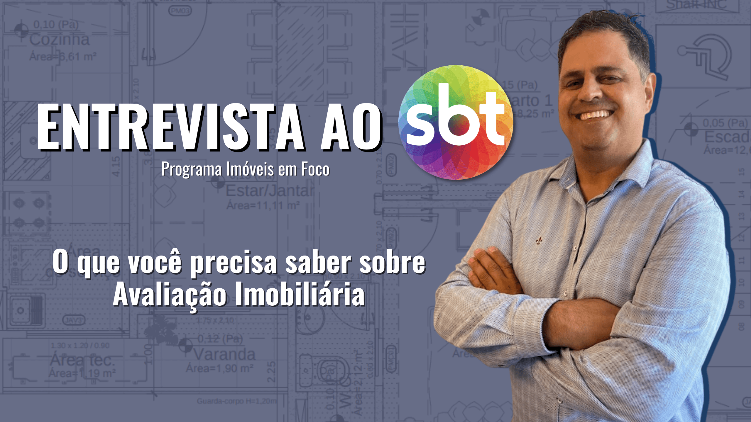 Vídeo sobre avaliação imobiliária com Alexandre Marcolino